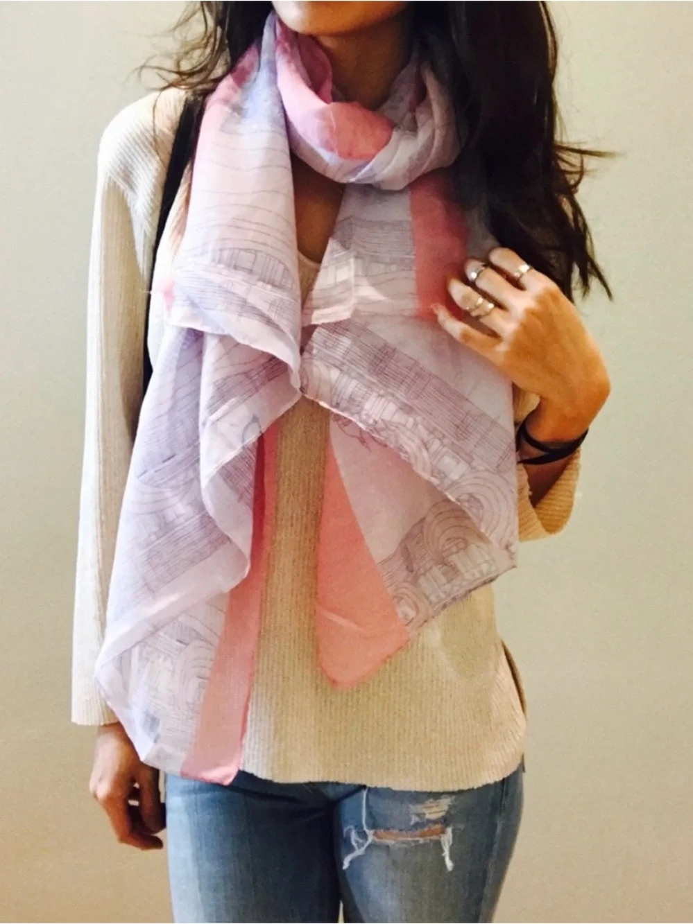 Brand New Paris scarf
